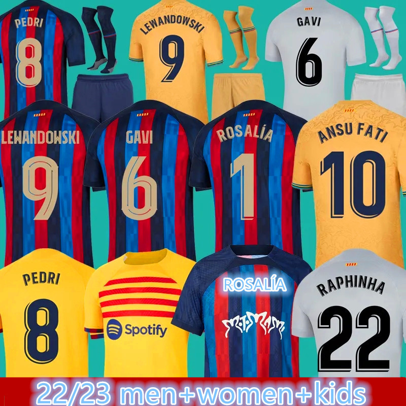 22 23 Lewandowski Gavi #6 Barcelonas Soccer Jerseys Pedri Rosalia 4th Ansu Fati De Futbol 2022 2023 Camisetas Raphinha Football Shirt Men Women Barca Kit Kids Uniform, Third+lfp
22 23 Lewandowski Gavi #6 Barcelonas Soccer Jerseys Pedri Rosalia 4th Ansu Fati De Futbol 2022 2023 Camisetas Raphinha Football Shirt Men Women Barca Kit Kids Uniform, Third+lfp