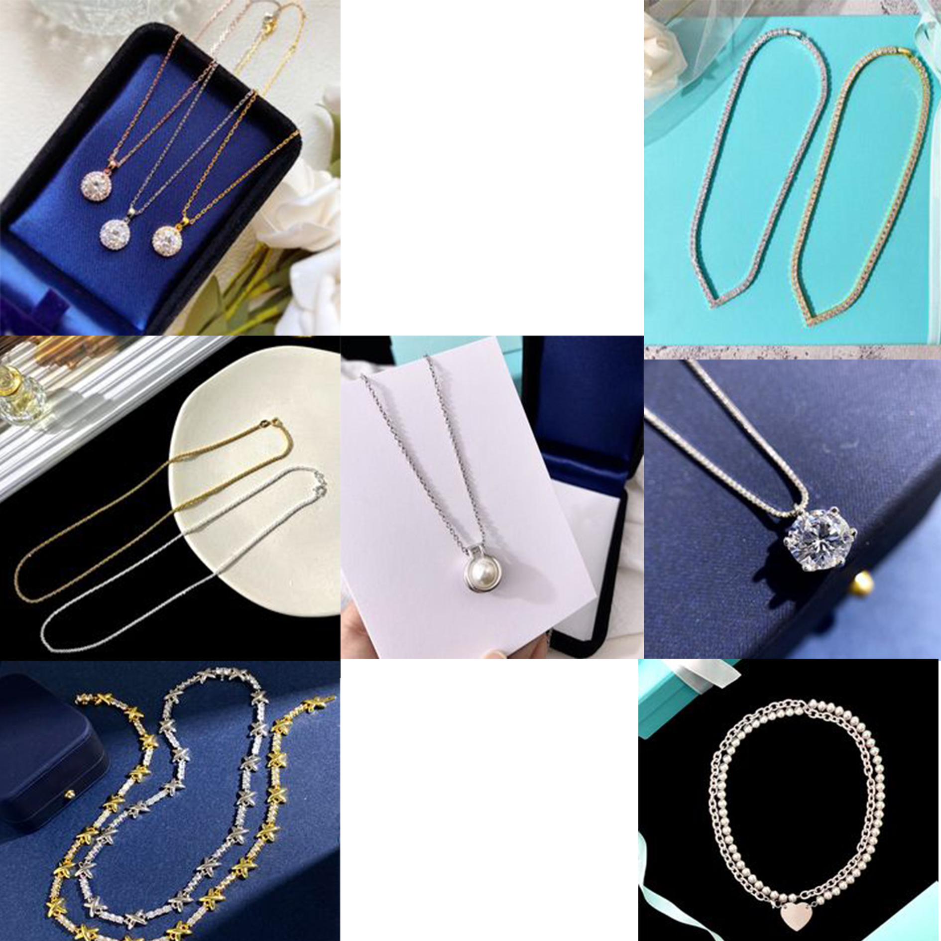 Ladies character diamond-encrusted light luxury designer jewelry Love necklace for women gold/silver/rose with full set brand as wedding Christmas gift
Ladies character diamond-encrusted light luxury designer jewelry Love necklace for women gold/silver/rose with full set brand as wedding Christmas gift