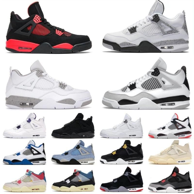 Boots NEW Jumpman 4 4S Basketball Shoes Sports Sneakers Sports Shoe Military Black Cat Sail Red Thunder White Oreo Blue University Infr Oenp, Q40022
Boots NEW Jumpman 4 4S Basketball Shoes Sports Sneakers Sports Shoe Military Black Cat Sail Red Thunder White Oreo Blue University Infr Oenp, Q40022