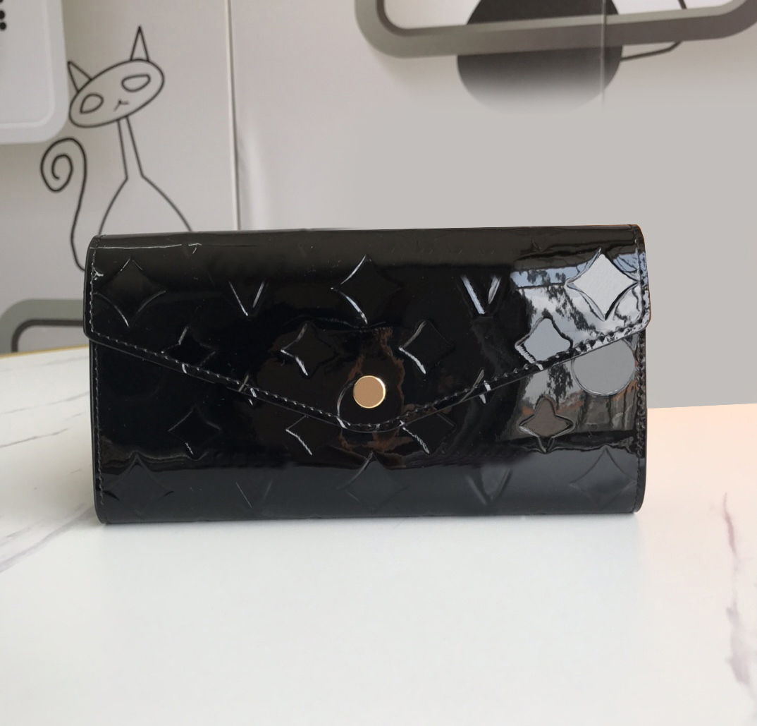 Fashion designer wallets luxury envelope purses men womens patent leather wallet embossed flower letter long card holder slim money clutch bag with box wholesale, 60531#embossed monogrames-brown
Fashion designer wallets luxury envelope purses men womens patent leather wallet embossed flower letter long card holder slim money clutch bag with box wholesale, 60531#embossed monogrames-brown