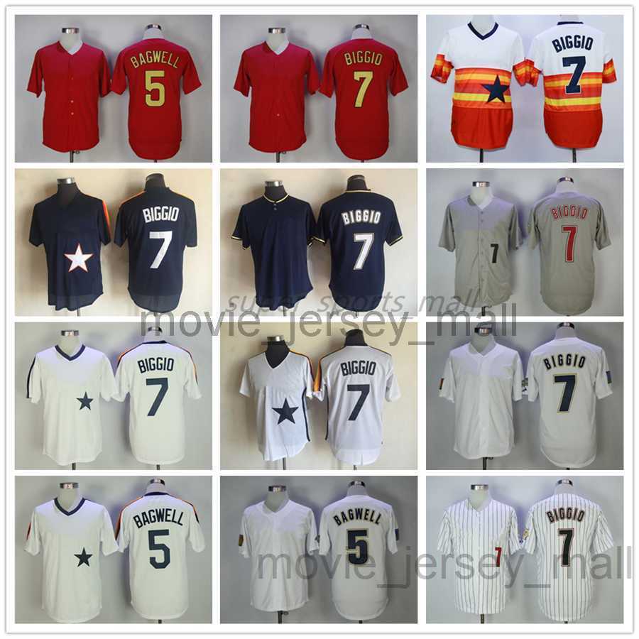 Vintage College Baseball Wears Jersey 7 Craig Biggio 5 Jeff Bagwell 2006 1981 Men Women Youth Size S--XXXL, As picture
Vintage College Baseball Wears Jersey 7 Craig Biggio 5 Jeff Bagwell 2006 1981 Men Women Youth Size S--XXXL, As picture