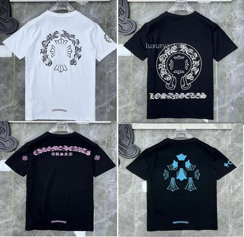 Classic Fashion Ch Mens t Shirts Sanskrit Letter T-shirt Horseshoe Cross Pattern Tshirts Designers Hip Hop T-shirts Woman Summer Tops Tees Zxmp, C45
Classic Fashion Ch Mens t Shirts Sanskrit Letter T-shirt Horseshoe Cross Pattern Tshirts Designers Hip Hop T-shirts Woman Summer Tops Tees Zxmp, C45