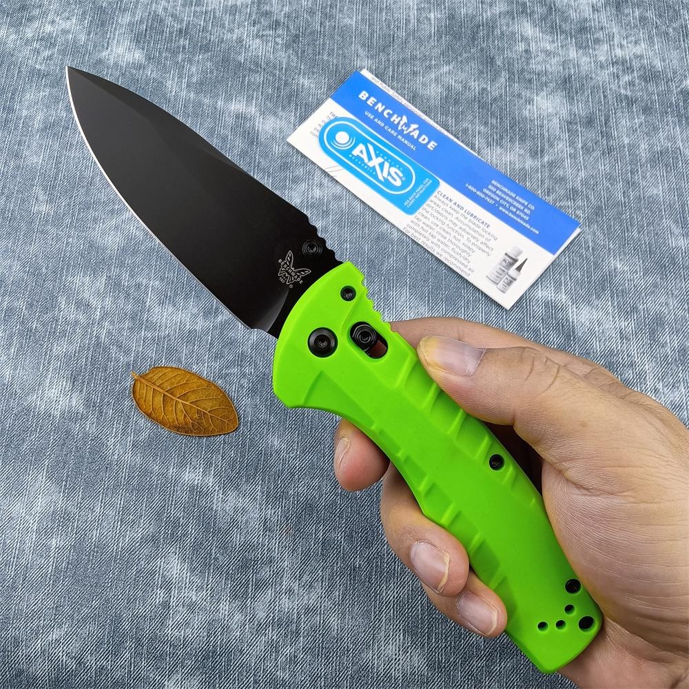 Benchmade Turret 980 EDC Folding Knife 3.74/ S30V Drop Point Blade Fluorescent Green GFN Handles Outdoor Survival Pocket Clip Hunting Camping Combat Defense Knives
Benchmade Turret 980 EDC Folding Knife 3.74/ S30V Drop Point Blade Fluorescent Green GFN Handles Outdoor Survival Pocket Clip Hunting Camping Combat Defense Knives