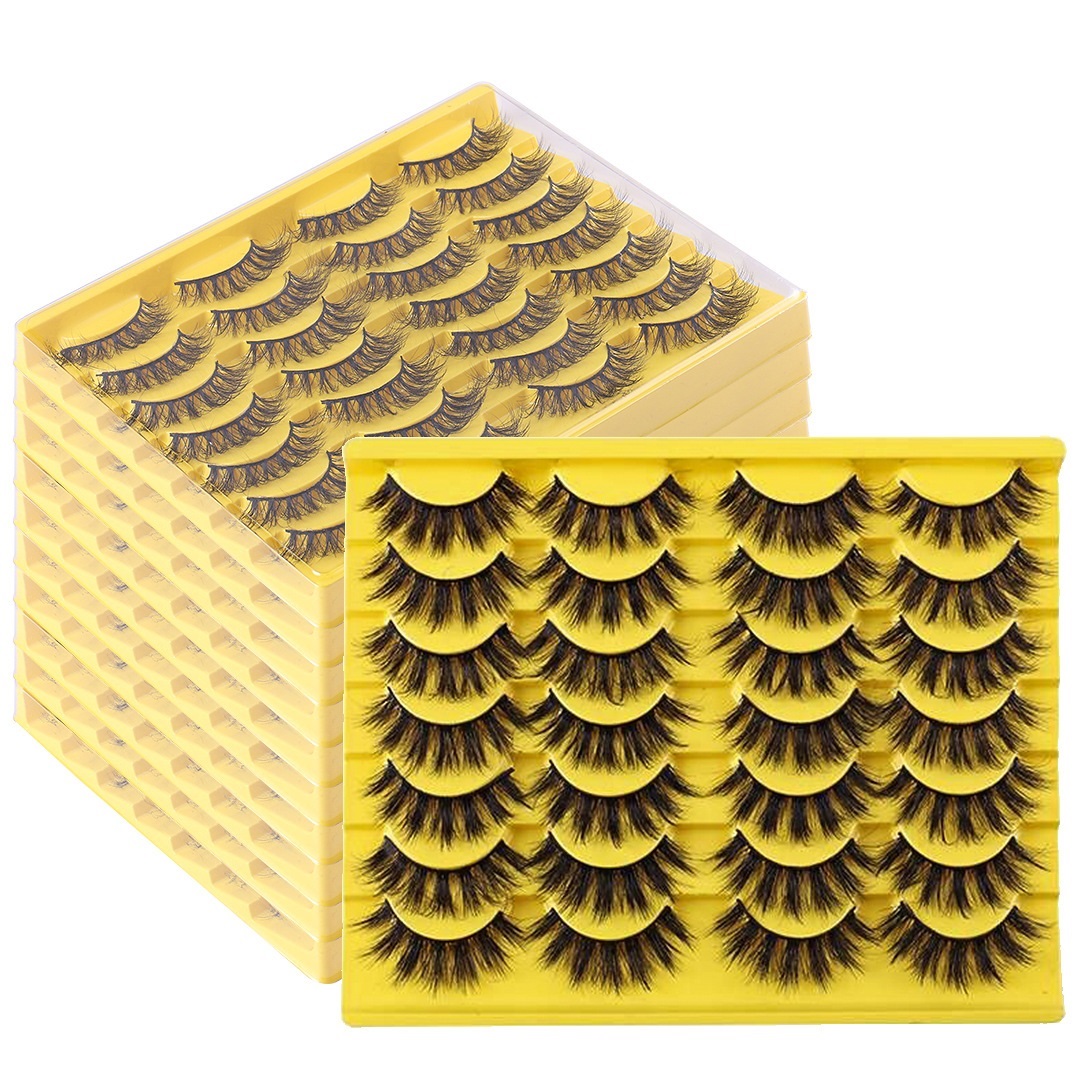 Thick Curly Mink Fake Eyelashes Messy Crisscross Reusable Handmade Multilayer 3D Natural False Lashes Extensions Full Strip Lash
Thick Curly Mink Fake Eyelashes Messy Crisscross Reusable Handmade Multilayer 3D Natural False Lashes Extensions Full Strip Lash