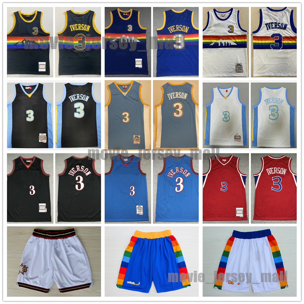 Allen 3 Iverson Mitchell Ness Retro Basketball Jerseys Stitched Jersey, Same as picture
Allen 3 Iverson Mitchell Ness Retro Basketball Jerseys Stitched Jersey, Same as picture