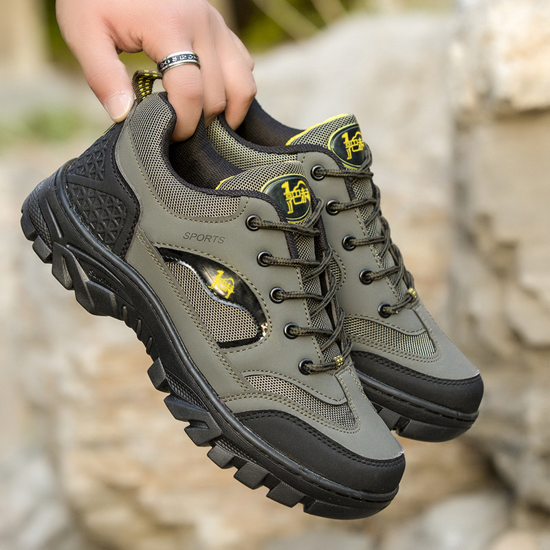 Outdoor Hiking Shoes High-top Mountain Shoes Mesh Sports Outdoor Mountain-Climbing and River-tracing Mountaineering Shoes For Male Climbing Boots Protective Shoes, Grey
Outdoor Hiking Shoes High-top Mountain Shoes Mesh Sports Outdoor Mountain-Climbing and River-tracing Mountaineering Shoes For Male Climbing Boots Protective Shoes, Grey