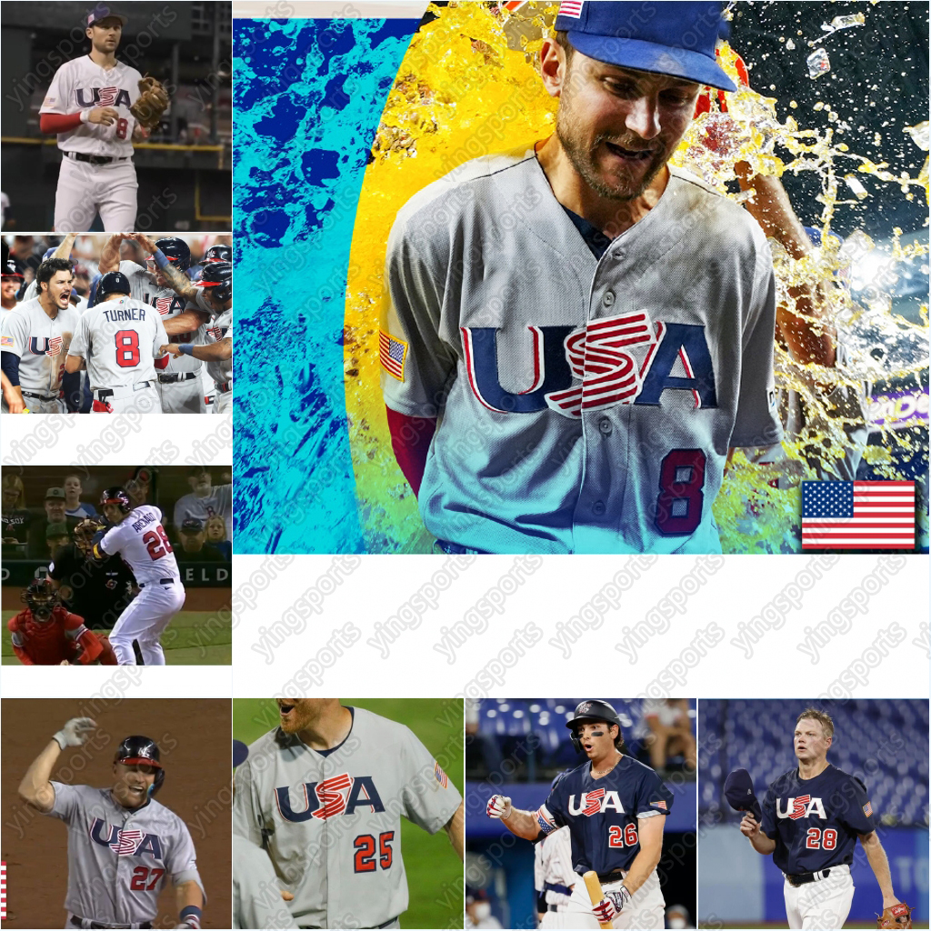 Trea Turner Team USA 2023 World Baseball Classic WBC Jersey Mike Nolan Arenado TroutMookie Betts Tim Anderson Pete Alonso Clayton Kershaw Kyle Tucker Bobby Witt Jr., Youth s-xl white as picture
Trea Turner Team USA 2023 World Baseball Classic WBC Jersey Mike Nolan Arenado TroutMookie Betts Tim Anderson Pete Alonso Clayton Kershaw Kyle Tucker Bobby Witt Jr., Youth s-xl white as picture