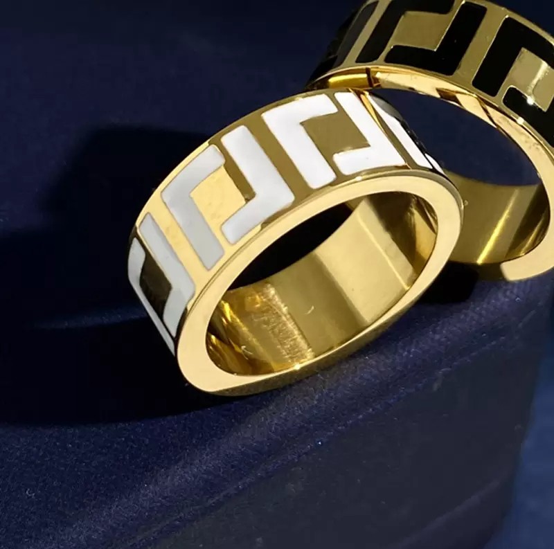 Classic fashion designer ring jewelry titanium steel gold ring engagement ladies love ring luxury letter F brand boxed brand new 6 7 8 9
Classic fashion designer ring jewelry titanium steel gold ring engagement ladies love ring luxury letter F brand boxed brand new 6 7 8 9
