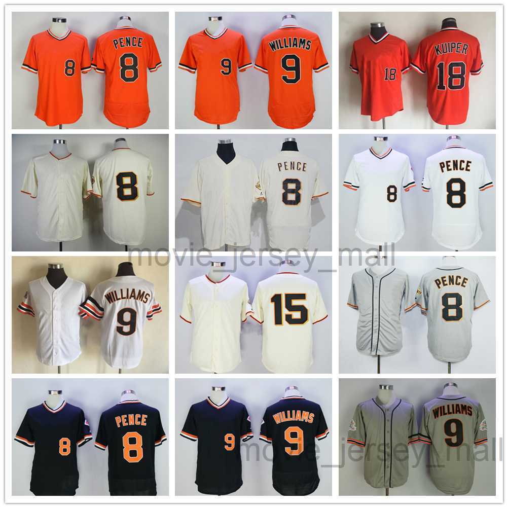 Vintage College Baseball Wears Jersey 8 Hunter Pence 9 Matt Williams 15 Bruce Bochy 18 Duane Kuiper 1962 Blank Jerseys Men Women Size --XXXL, As picture
Vintage College Baseball Wears Jersey 8 Hunter Pence 9 Matt Williams 15 Bruce Bochy 18 Duane Kuiper 1962 Blank Jerseys Men Women Size --XXXL, As picture
