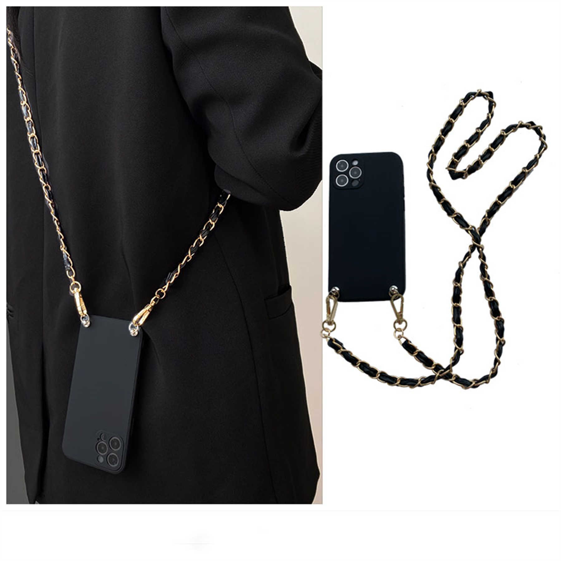 Cell Phone Cases Luxury Crossbody Lanyard Necklace Leather Bracelet Chain Phone case for iphone 13 11 12 14 Pro Max XR X XS 7 8 plus Cover Strap Z0316
Cell Phone Cases Luxury Crossbody Lanyard Necklace Leather Bracelet Chain Phone case for iphone 13 11 12 14 Pro Max XR X XS 7 8 plus Cover Strap Z0316