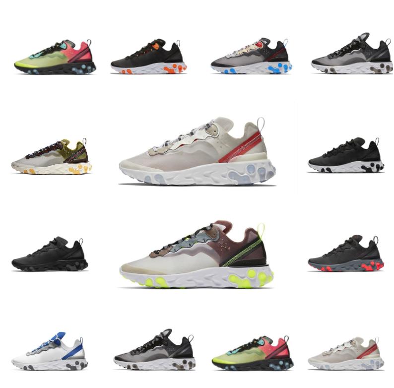 React Element 87 55 Mens Trainer Running Shoes Triple Black Camo Red UNDERCOVER Women Walking Sneaker D2
React Element 87 55 Mens Trainer Running Shoes Triple Black Camo Red UNDERCOVER Women Walking Sneaker D2