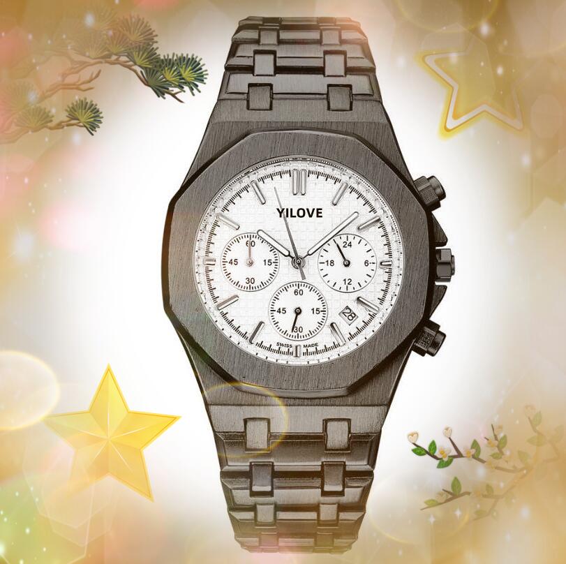 Six Pins Work Men Stopwatch Watch VK Battery Chronograph Quartz Movement All Stainless Steel Business Casual Cool man Famous Big Moonswatch Wristwatch, As pic
Six Pins Work Men Stopwatch Watch VK Battery Chronograph Quartz Movement All Stainless Steel Business Casual Cool man Famous Big Moonswatch Wristwatch, As pic