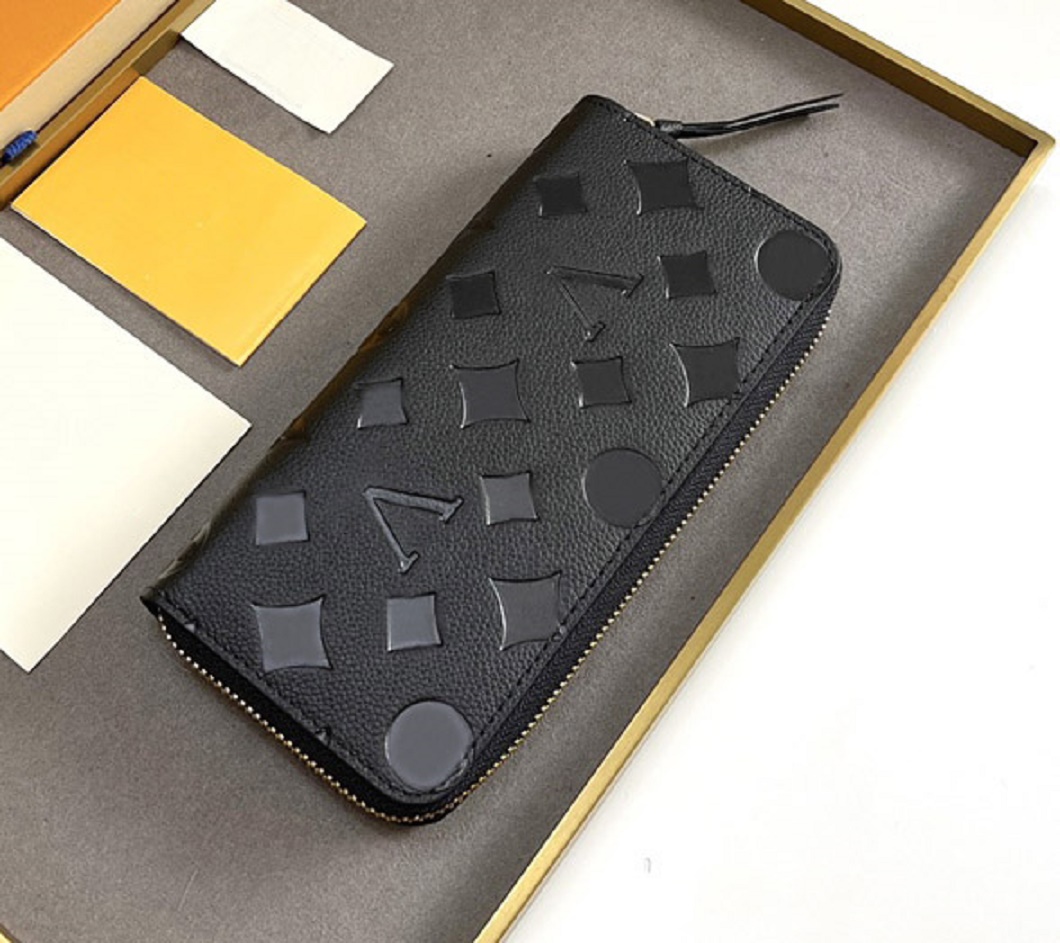 Fashion designer wallets luxury Empreinte zipper purses mens womens embossed flower letter Clemence long card holders slim money clutch bags with box, 60171#embossed monogrames
Fashion designer wallets luxury Empreinte zipper purses mens womens embossed flower letter Clemence long card holders slim money clutch bags with box, 60171#embossed monogrames