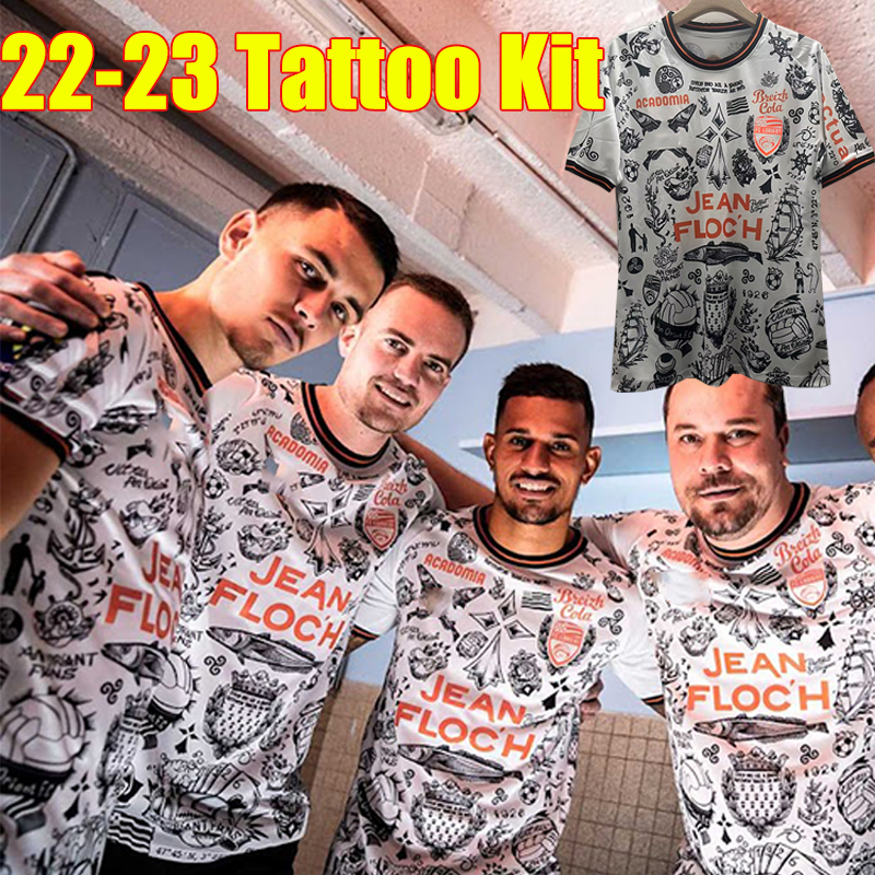 2023 FC Lorient Special Edition Soccer jerseys 23/24 Tattoo Version GRBIC HAMEL LE FEE RADOVANOVIC DELAPLACE WISSA BOISGARD BOZOK ABERGEL FONTAINE football shirts, Luoliang 22-23 tattoo version
2023 FC Lorient Special Edition Soccer jerseys 23/24 Tattoo Version GRBIC HAMEL LE FEE RADOVANOVIC DELAPLACE WISSA BOISGARD BOZOK ABERGEL FONTAINE football shirts, Luoliang 22-23 tattoo version
