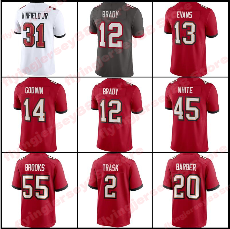 12 Tom Brady Football Jersey Julio Jones Mike Evans Devin White Tampas Bayes Chris Godwin Kyle Trask Antoine Winfield Jr. Lavonte David Vita Vea Buccaneeres Gabbert, Women jersey(hai dao)
12 Tom Brady Football Jersey Julio Jones Mike Evans Devin White Tampas Bayes Chris Godwin Kyle Trask Antoine Winfield Jr. Lavonte David Vita Vea Buccaneeres Gabbert, Women jersey(hai dao)