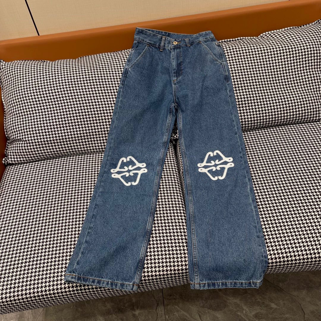 Women's Jeans luxury Designer couple dreamyaesthetic Women Loose Casual Letter Embroidery Cotton Straight Jeans PLUS SIZE 5XL K048, Blue
Women's Jeans luxury Designer couple dreamyaesthetic Women Loose Casual Letter Embroidery Cotton Straight Jeans PLUS SIZE 5XL K048, Blue