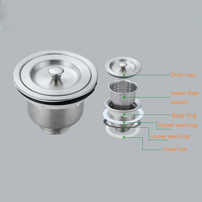 shower drain Kitchen stainless steel double single slot launching device downer accessories sink filter screen washing basin to prevent plugging of water outlet
shower drain Kitchen stainless steel double single slot launching device downer accessories sink filter screen washing basin to prevent plugging of water outlet