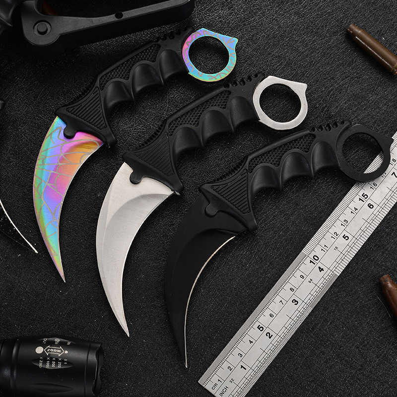 Cs Claw Knife Outdoor Sharp Game War Wolf Self Edc Defense Camping Survival FPM9
Cs Claw Knife Outdoor Sharp Game War Wolf Self Edc Defense Camping Survival FPM9
