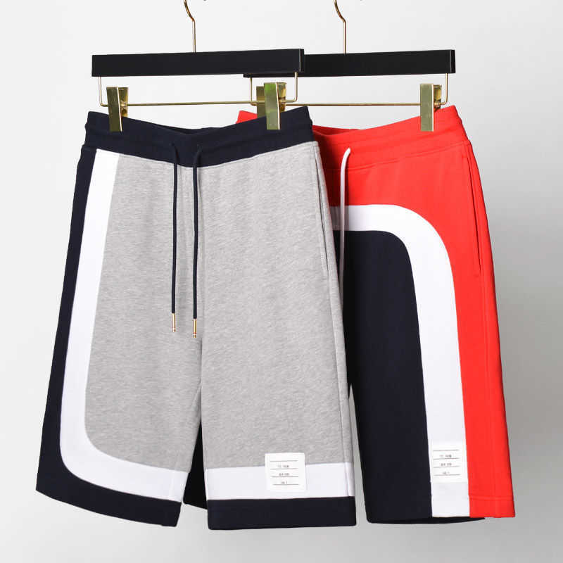 Contrast Stitching Trend New Tb Thom Straight Casual Pants Sports Men's Shorts Fashion Beach Brand, Light grey contrast
Contrast Stitching Trend New Tb Thom Straight Casual Pants Sports Men's Shorts Fashion Beach Brand, Light grey contrast
