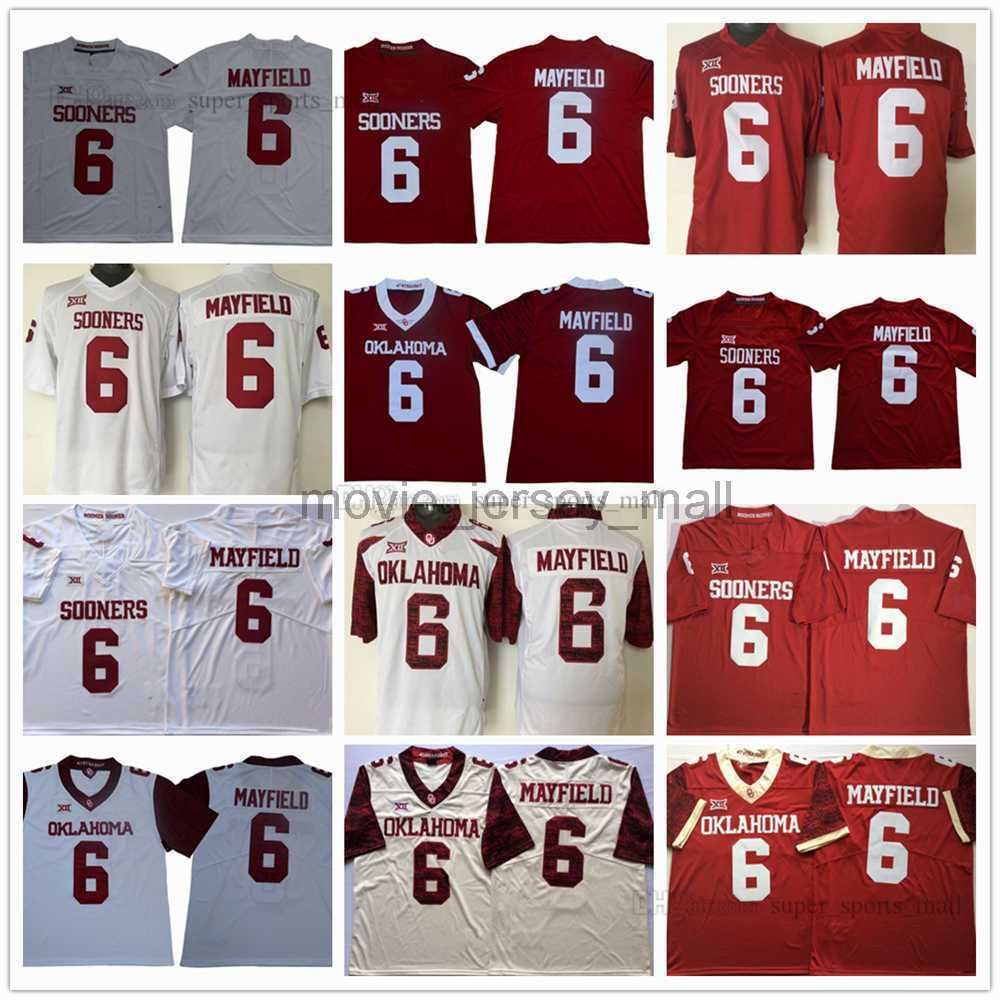 NCAA College Football Jerseys 6 Baker Mayfield 14 Sam Bradford High Quality Stitched Jersey, As picture
NCAA College Football Jerseys 6 Baker Mayfield 14 Sam Bradford High Quality Stitched Jersey, As picture