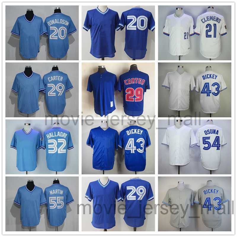 Vintage College Baseball Wears Jersey 20 Josh Donaldson 43 R.A. Dickey 54 Roberto Osuna 55 Russell Martin Blank Jerseys Men Women Youth Size --XXXL, As picture
Vintage College Baseball Wears Jersey 20 Josh Donaldson 43 R.A. Dickey 54 Roberto Osuna 55 Russell Martin Blank Jerseys Men Women Youth Size --XXXL, As picture