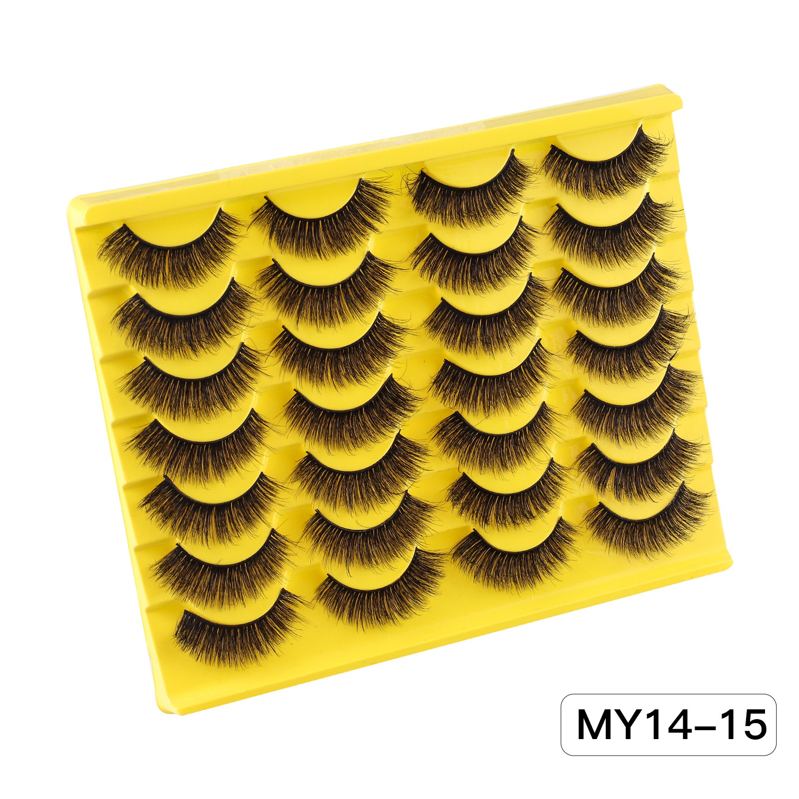 Thick Curly Mink False Eyelashes 14 Pairs Set Messy Crisscross Reusable Handmade Multilayer 3D Fake Lashes Full Strip Lash Extensions
Thick Curly Mink False Eyelashes 14 Pairs Set Messy Crisscross Reusable Handmade Multilayer 3D Fake Lashes Full Strip Lash Extensions