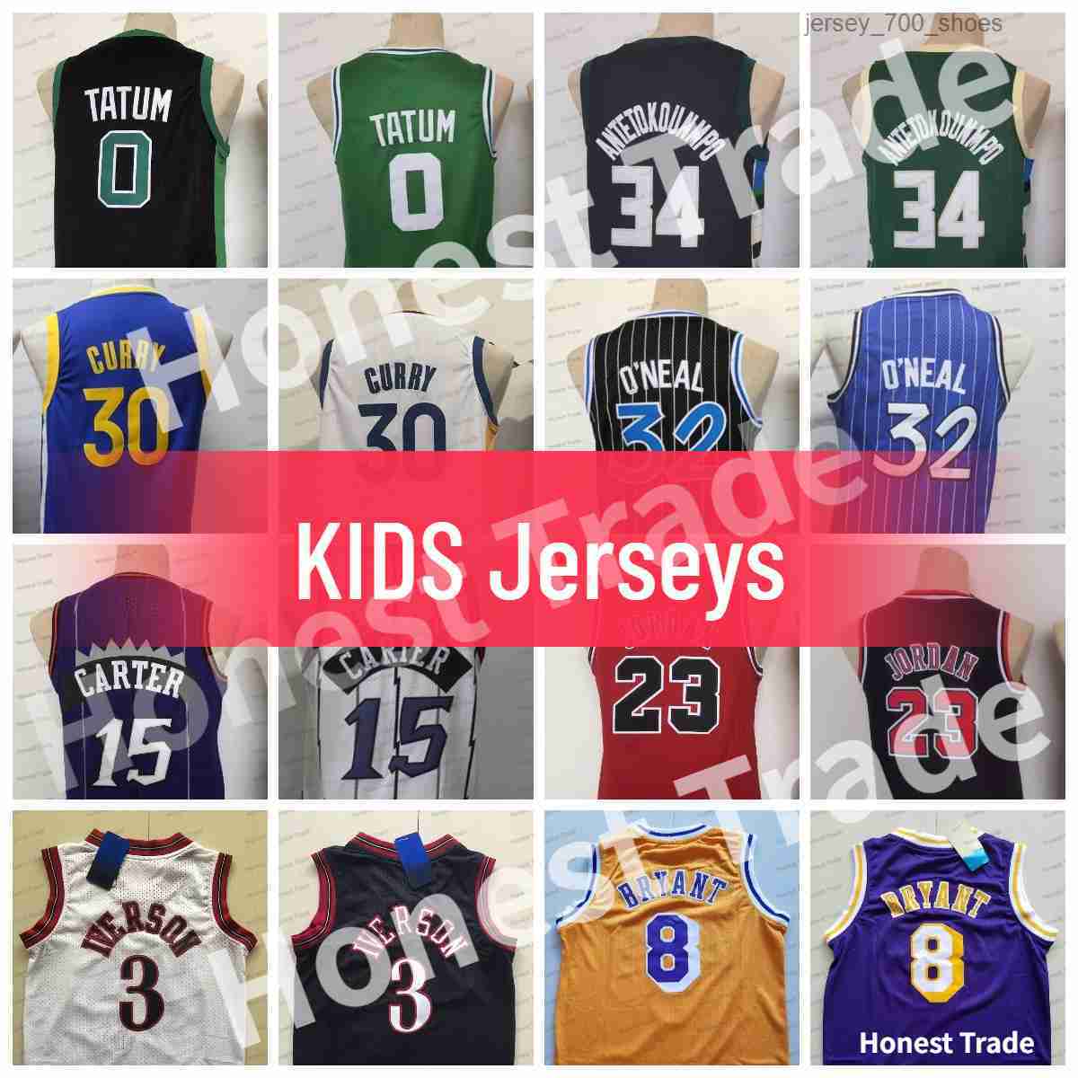 Kids 0 Tatum Basketball Jersey Shaq 15 Vince Carter Curry 34 Giannis Allen Throwback Mens New Jerseys Stitched Youth Gifts For Children, Kids jersey s-xl
Kids 0 Tatum Basketball Jersey Shaq 15 Vince Carter Curry 34 Giannis Allen Throwback Mens New Jerseys Stitched Youth Gifts For Children, Kids jersey s-xl