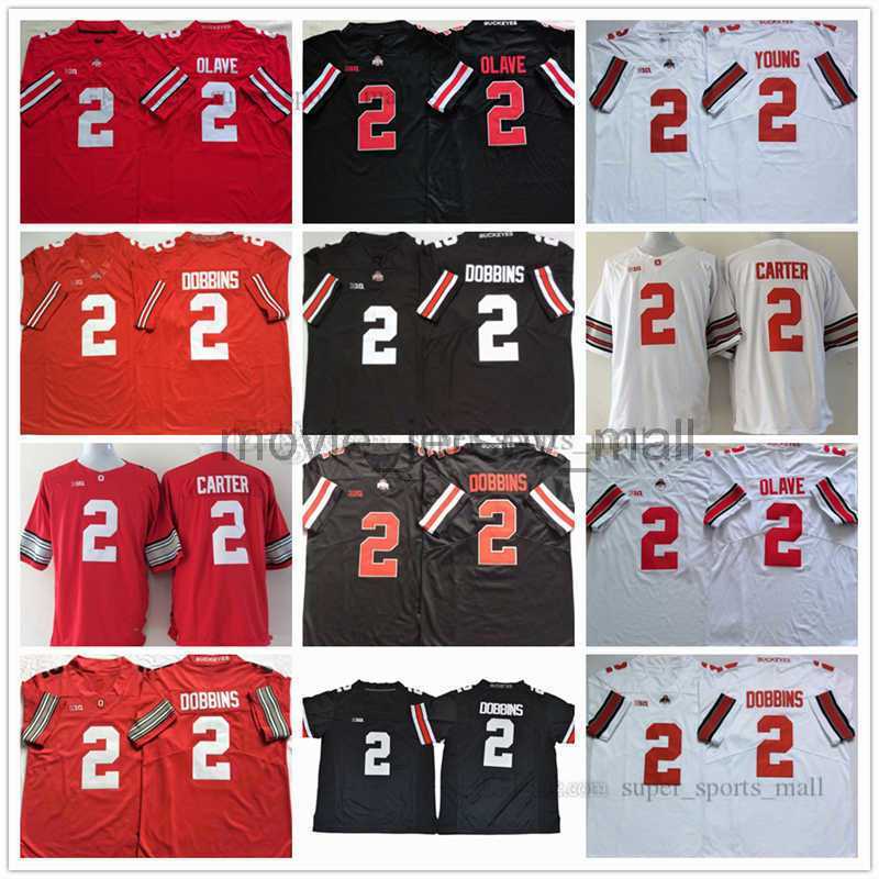 NCAA Ohio State Buckeyes College Football Jersey 2 J.K Dobbins Chase Young Chris Olave Cris Carter High Quality stitched Jerseys, As picture
NCAA Ohio State Buckeyes College Football Jersey 2 J.K Dobbins Chase Young Chris Olave Cris Carter High Quality stitched Jerseys, As picture