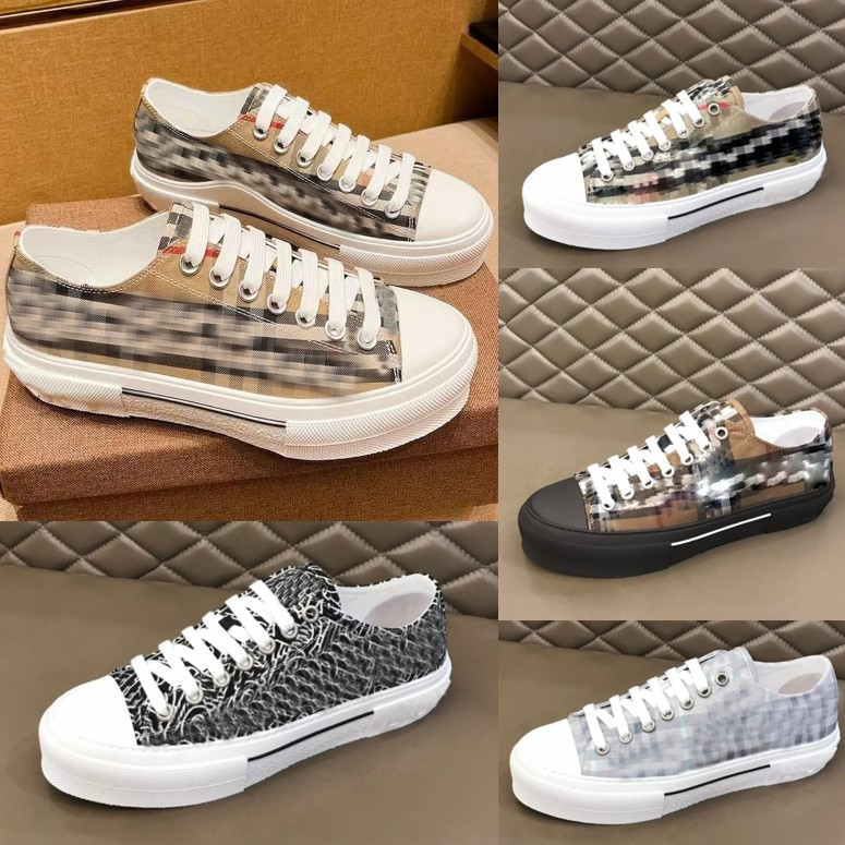 New Vintage Print Check Sneaker Stripes Casual Shoes Grid Cotton Trainers Classic Print Low-top Men Canvas Sneakers With box, 23
New Vintage Print Check Sneaker Stripes Casual Shoes Grid Cotton Trainers Classic Print Low-top Men Canvas Sneakers With box, 23