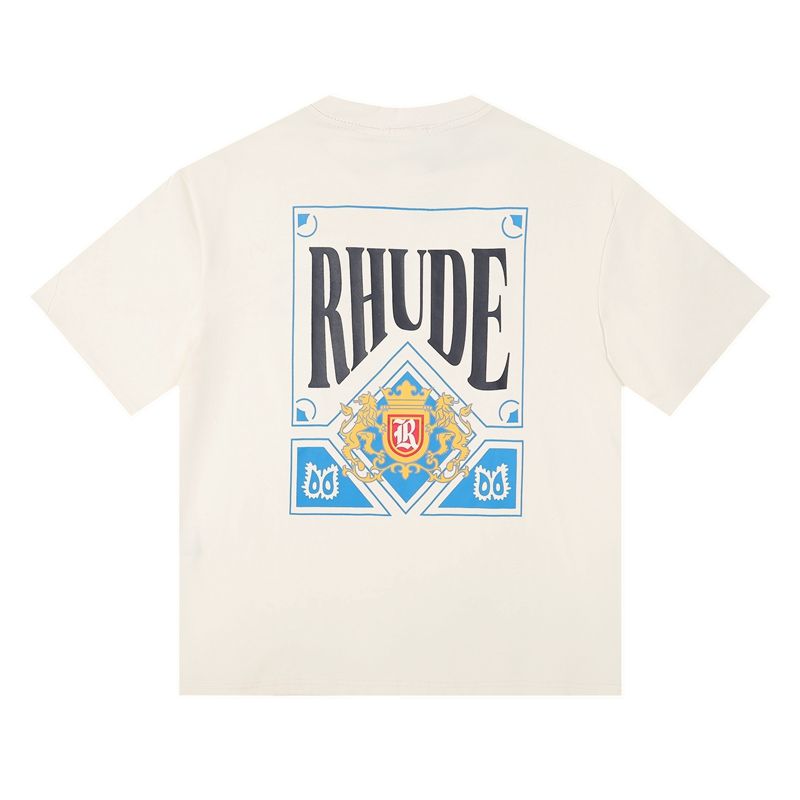 100%Cotton luxury Brand rhude Fashion t shirt Mens Designer T Shirts Men Top Short Sleeve High Quality Casual Tshirts men's Tees US SIZE 4OUE, A12
100%Cotton luxury Brand rhude Fashion t shirt Mens Designer T Shirts Men Top Short Sleeve High Quality Casual Tshirts men's Tees US SIZE 4OUE, A12