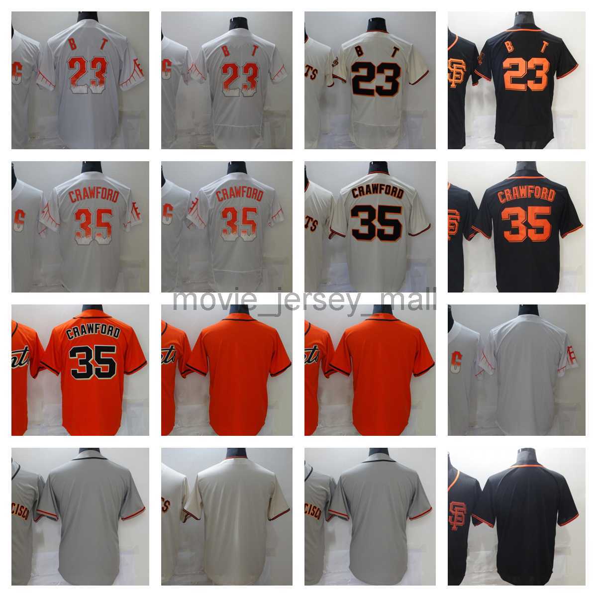 35 Brandon Crawford Baseball Jersey 23 Kris 2023 New Jerseys Men Women Youth Size S--XXXL, As picture
35 Brandon Crawford Baseball Jersey 23 Kris 2023 New Jerseys Men Women Youth Size S--XXXL, As picture