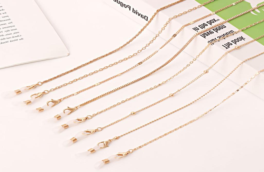 Plain Eyeglasses Chain Fashion Designer Women Men Outdoor Mask Chains Glasses Sunglasses Gifts3784780
Plain Eyeglasses Chain Fashion Designer Women Men Outdoor Mask Chains Glasses Sunglasses Gifts3784780