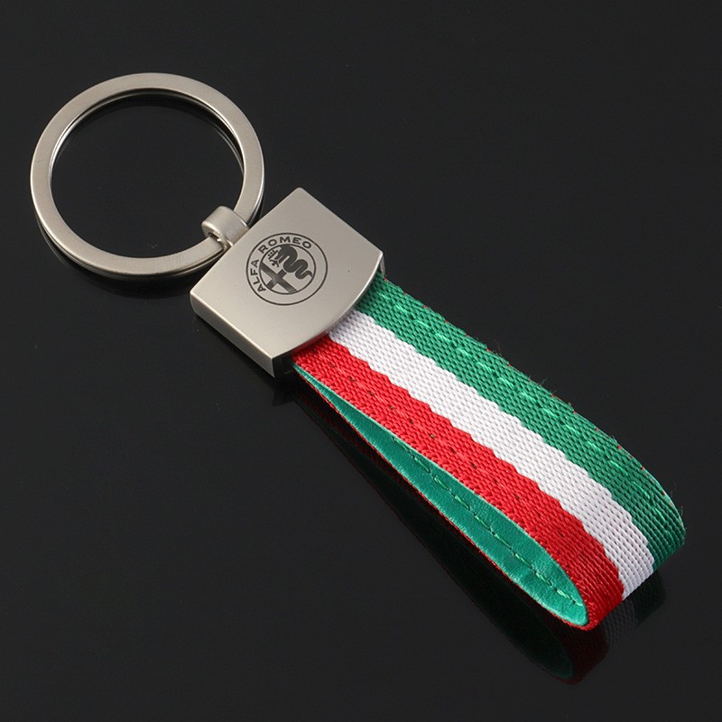 1000 PCS /lot KEY RING FIT FOR Abarth Fiat 500 KEYRING Keyfob Keychain
