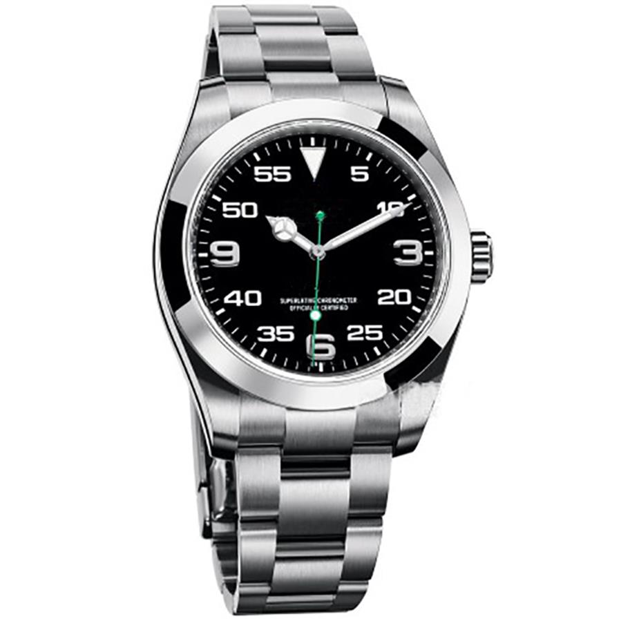 Luxury Mens Watch AIRKING series 40MM Sapphire mirror MASTER 116900 Automatic Mechanical Movement Stainless Steel Waterproof EXP W222E, Pocket bag
Luxury Mens Watch AIRKING series 40MM Sapphire mirror MASTER 116900 Automatic Mechanical Movement Stainless Steel Waterproof EXP W222E, Pocket bag