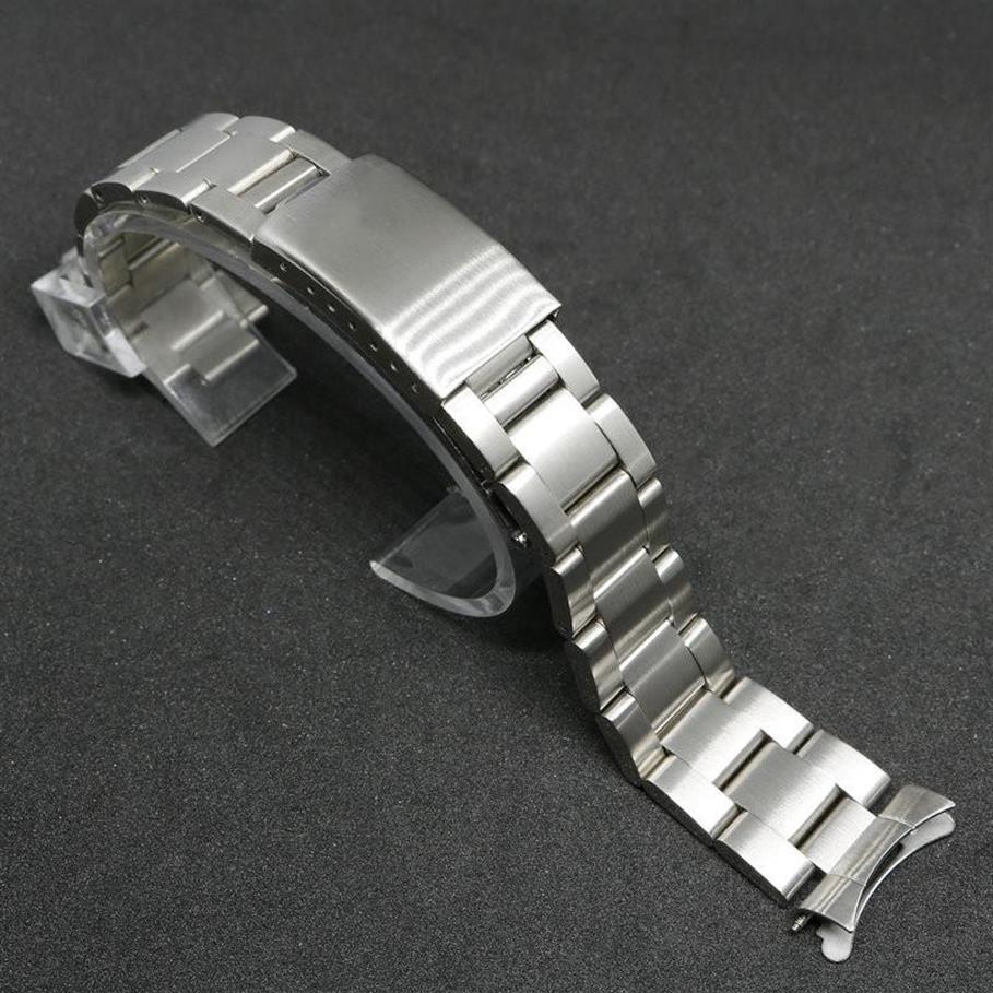 Watch Bands 19mm 20mm Silver Brushend Stainless Steel Brushed Oyster Band Bracelet For Mens291a
Watch Bands 19mm 20mm Silver Brushend Stainless Steel Brushed Oyster Band Bracelet For Mens291a