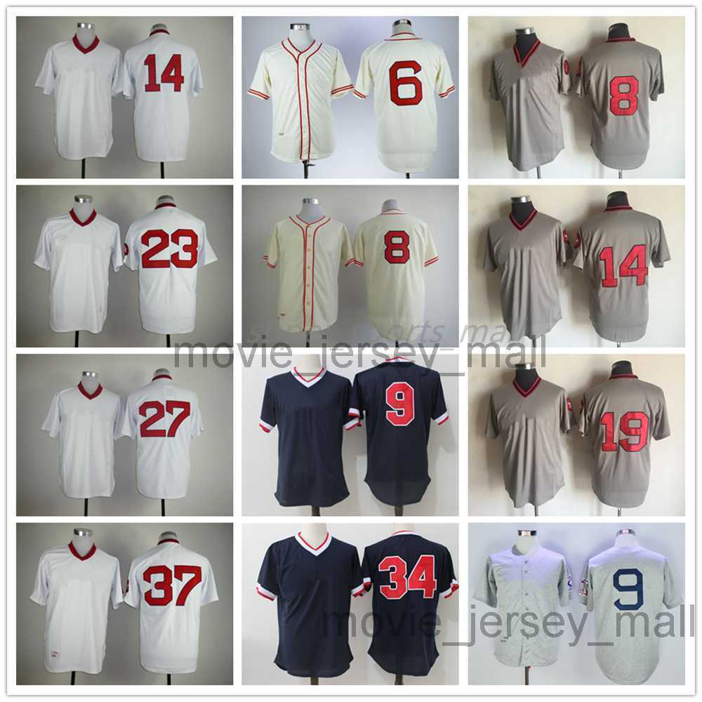 Vintage College Baseball Wears Jersey 6 Johnny Pesky 8 Carl Yastrzemski 9 Ted Williams 14 Jim Rice 19 Jackie Bradley Jr 23 Travis Shaw Carlton Fisk David Ortiz Bill Lee, As picture
Vintage College Baseball Wears Jersey 6 Johnny Pesky 8 Carl Yastrzemski 9 Ted Williams 14 Jim Rice 19 Jackie Bradley Jr 23 Travis Shaw Carlton Fisk David Ortiz Bill Lee, As picture