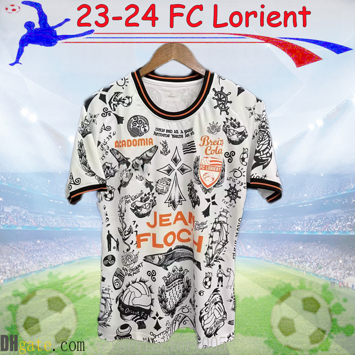 2023 FC Lorient Special Edition Soccer jerseys 23 24 GRBIC HAMEL LE FEE RADOVANOVIC DELAPLACE WISSA BOISGARD BOZOK ABERGEL FONTAINE football shirts -XXL, 2023 special edition
2023 FC Lorient Special Edition Soccer jerseys 23 24 GRBIC HAMEL LE FEE RADOVANOVIC DELAPLACE WISSA BOISGARD BOZOK ABERGEL FONTAINE football shirts -XXL, 2023 special edition