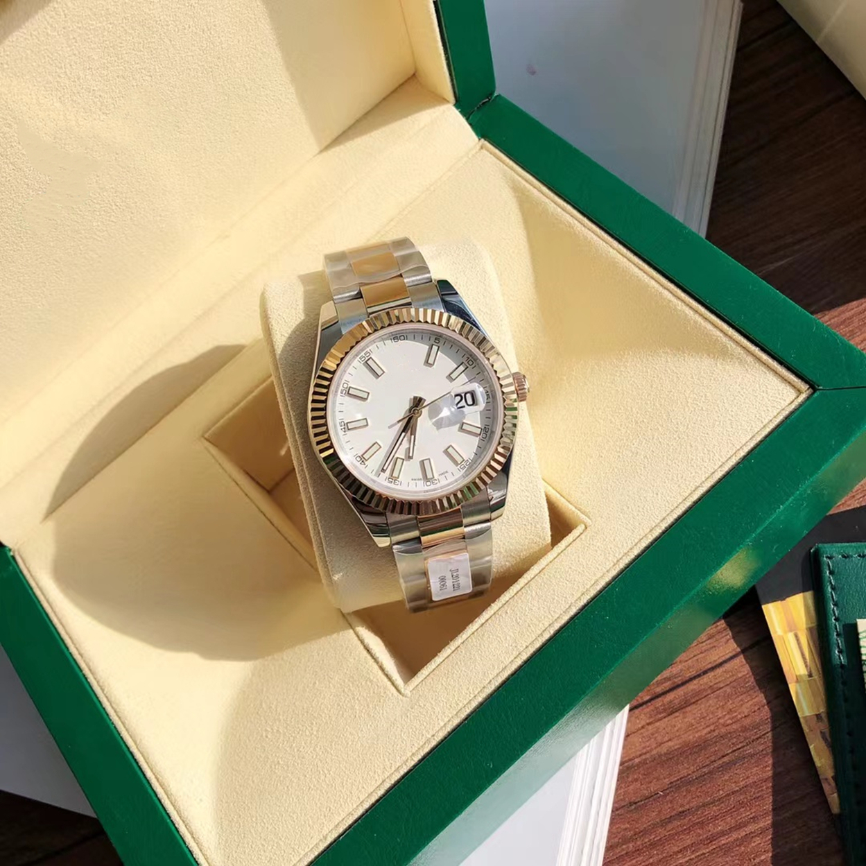 With original box High Quality luxury Watch 41mm President Datejust 116334 Sapphire Glass Asia 2813 Movement Mechanical Automatic Mens Watches 2023, Style 5 original box+watch
With original box High Quality luxury Watch 41mm President Datejust 116334 Sapphire Glass Asia 2813 Movement Mechanical Automatic Mens Watches 2023, Style 5 original box+watch