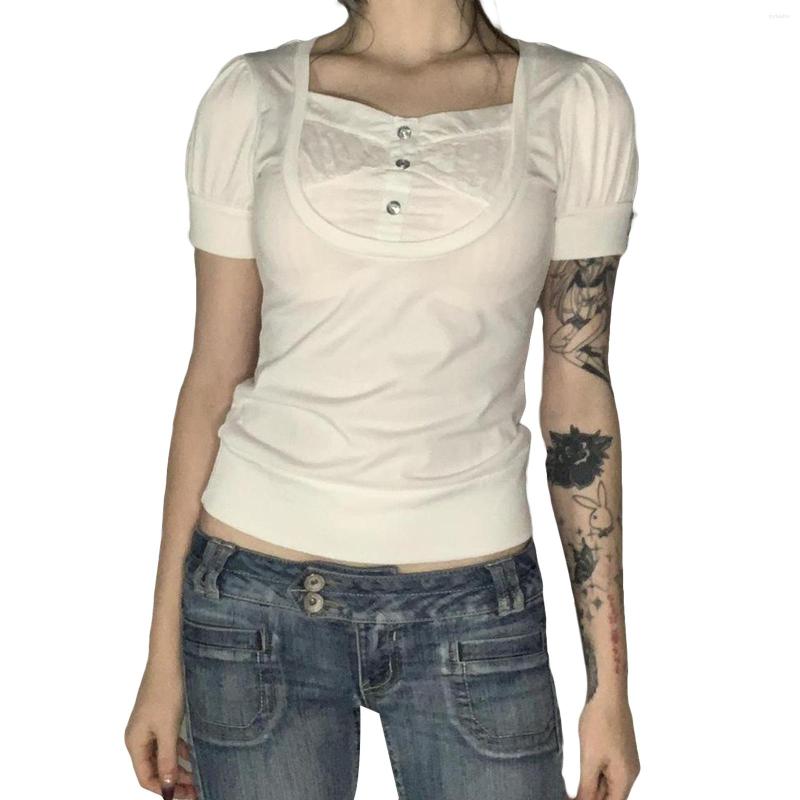 Women' T Shirts Kayotuas Women T-Shirt Summer Short Casual Button Down Skinny Slim Fit Fashion Chic Simple White Pullover Ladies Streetwear
Women' T Shirts Kayotuas Women T-Shirt Summer Short Casual Button Down Skinny Slim Fit Fashion Chic Simple White Pullover Ladies Streetwear