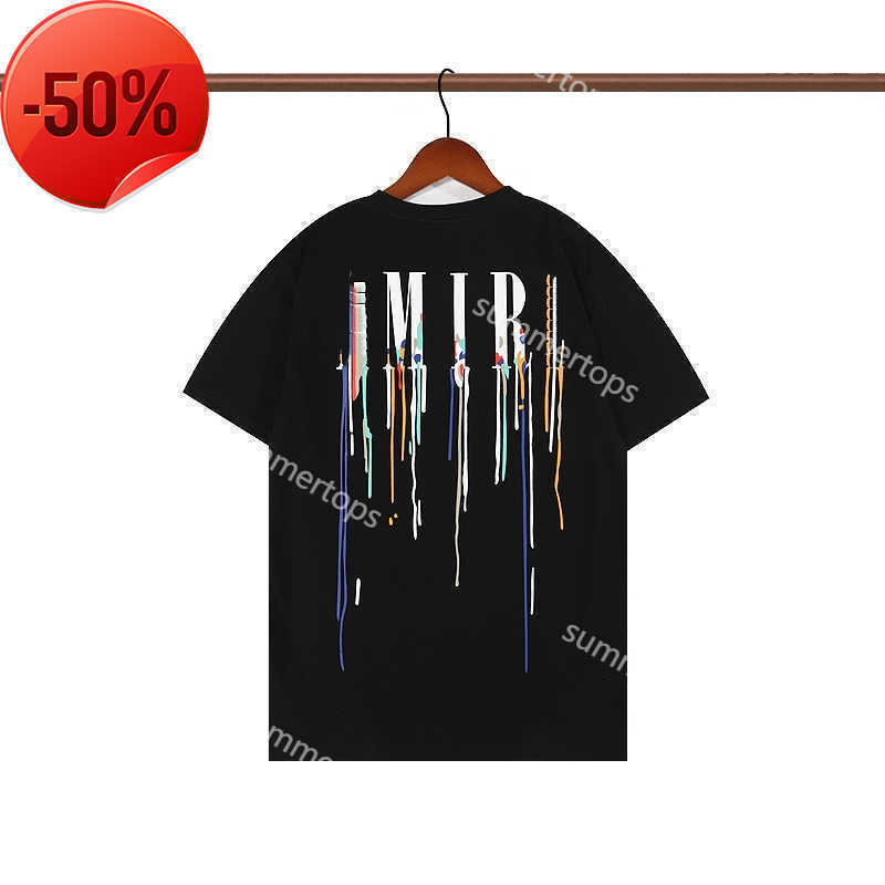 Amirs Designer Mens T-shirts Ink Splash Flow Paint Design Couples Shirts Luxury Short Sleeve Hip Hop Streetwear Tees T501450
Amirs Designer Mens T-shirts Ink Splash Flow Paint Design Couples Shirts Luxury Short Sleeve Hip Hop Streetwear Tees T501450