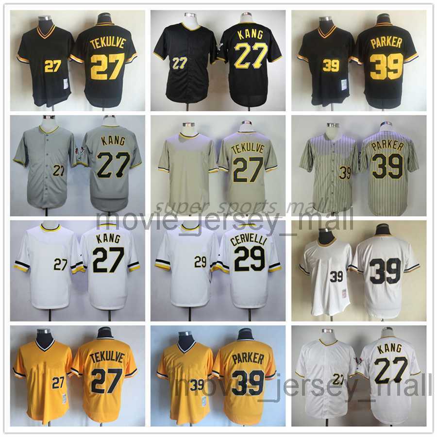 Vintage College Baseball Wears Jersey 27 Jung Ho Kang 29 Francisco Cervelli 39 Dave Parker 1990-1997 BlankJerseys Men Women Size --XXXL, As picture
Vintage College Baseball Wears Jersey 27 Jung Ho Kang 29 Francisco Cervelli 39 Dave Parker 1990-1997 BlankJerseys Men Women Size --XXXL, As picture