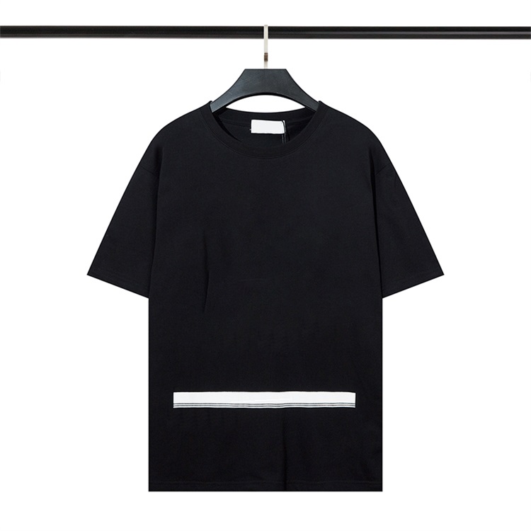 Men's T-Shirts 225# Summer Fashion New Round Neck Short Sleeve 230g Cotton T-shirt Unisex Couples Casual Top