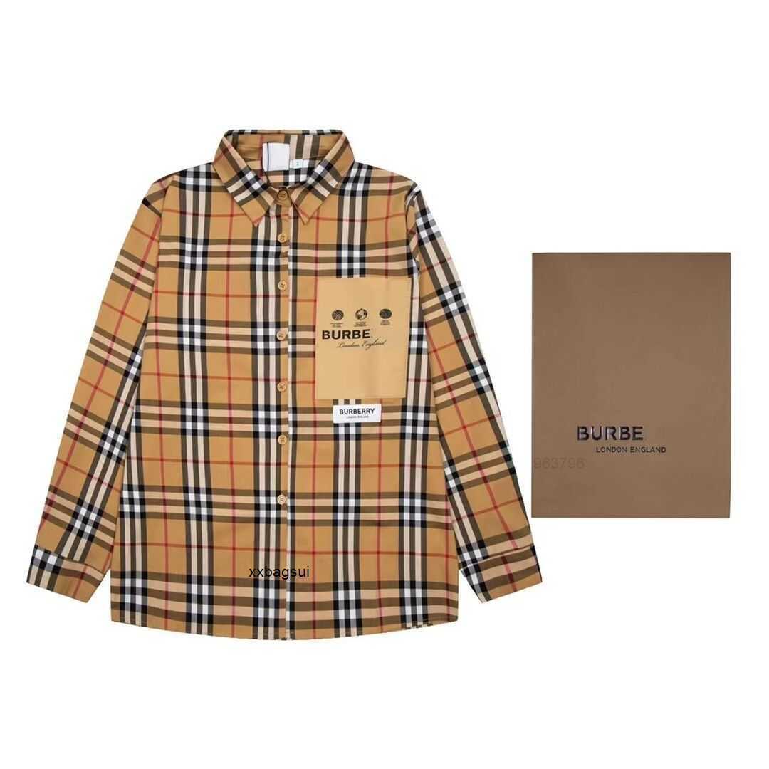 Men' T shirts Burbrerys Mens Jackets Coats the Correct Version of Bur Family Classic Label Plaid Autumn Winter 22 New Long Sleeve Square Neck Shirt for3AFD, Khaki
Men' T shirts Burbrerys Mens Jackets Coats the Correct Version of Bur Family Classic Label Plaid Autumn Winter 22 New Long Sleeve Square Neck Shirt for3AFD, Khaki