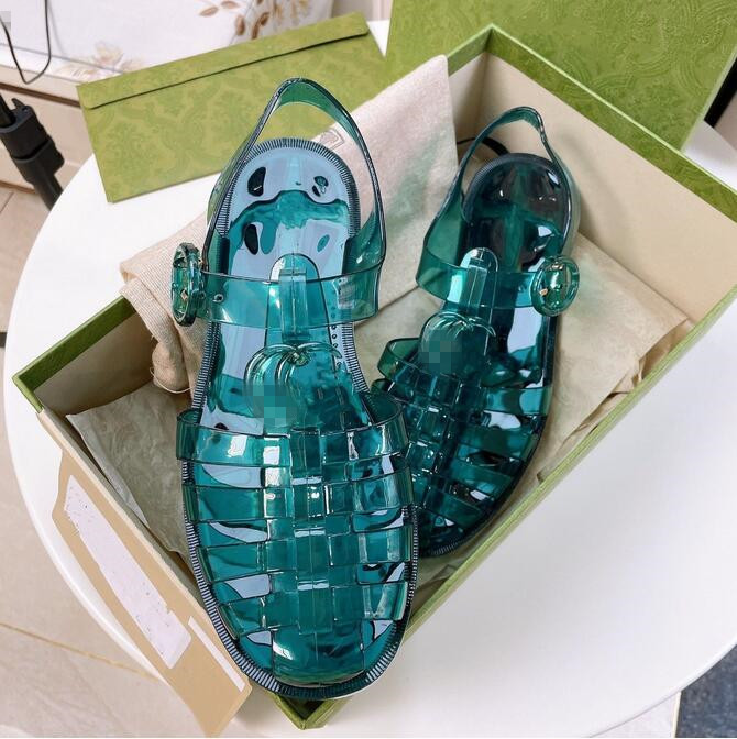 classic luxury Designer Women's Sandals Jelly Sandal Slippers Sandals Rubber Shoes Flip Flops candy Transparent clear Women Double PVC Flat Buckle Beach Roman shoes, 06
classic luxury Designer Women's Sandals Jelly Sandal Slippers Sandals Rubber Shoes Flip Flops candy Transparent clear Women Double PVC Flat Buckle Beach Roman shoes, 06