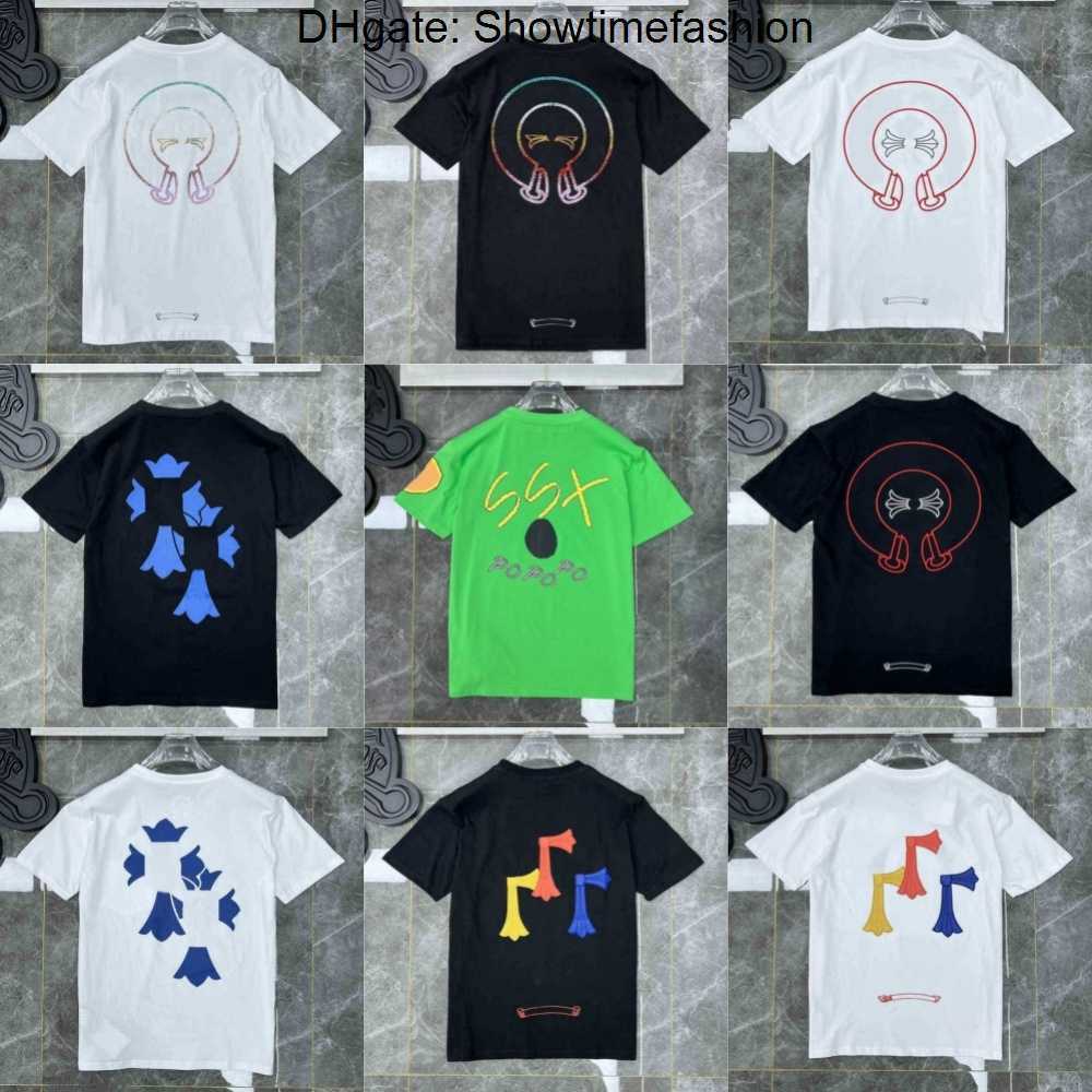 Luxury Fashion Men's t Shirt Ch Brand Chromes Tops Tees Designer Women Sanskrit Letter Couple T-shirt Sweatshirt Horseshoe Flower Heart U9DN
Luxury Fashion Men's t Shirt Ch Brand Chromes Tops Tees Designer Women Sanskrit Letter Couple T-shirt Sweatshirt Horseshoe Flower Heart U9DN