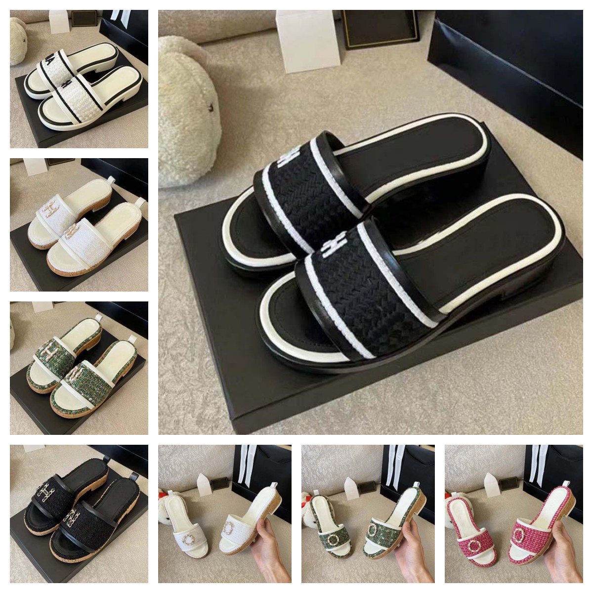 Luxury Designer women Slippers Ladies Wool Slides summer fashion Comfortable Fuzzy Girl Flip Flop Slipper Sandal Beach Slide Platform Wedge size 35-41
Luxury Designer women Slippers Ladies Wool Slides summer fashion Comfortable Fuzzy Girl Flip Flop Slipper Sandal Beach Slide Platform Wedge size 35-41