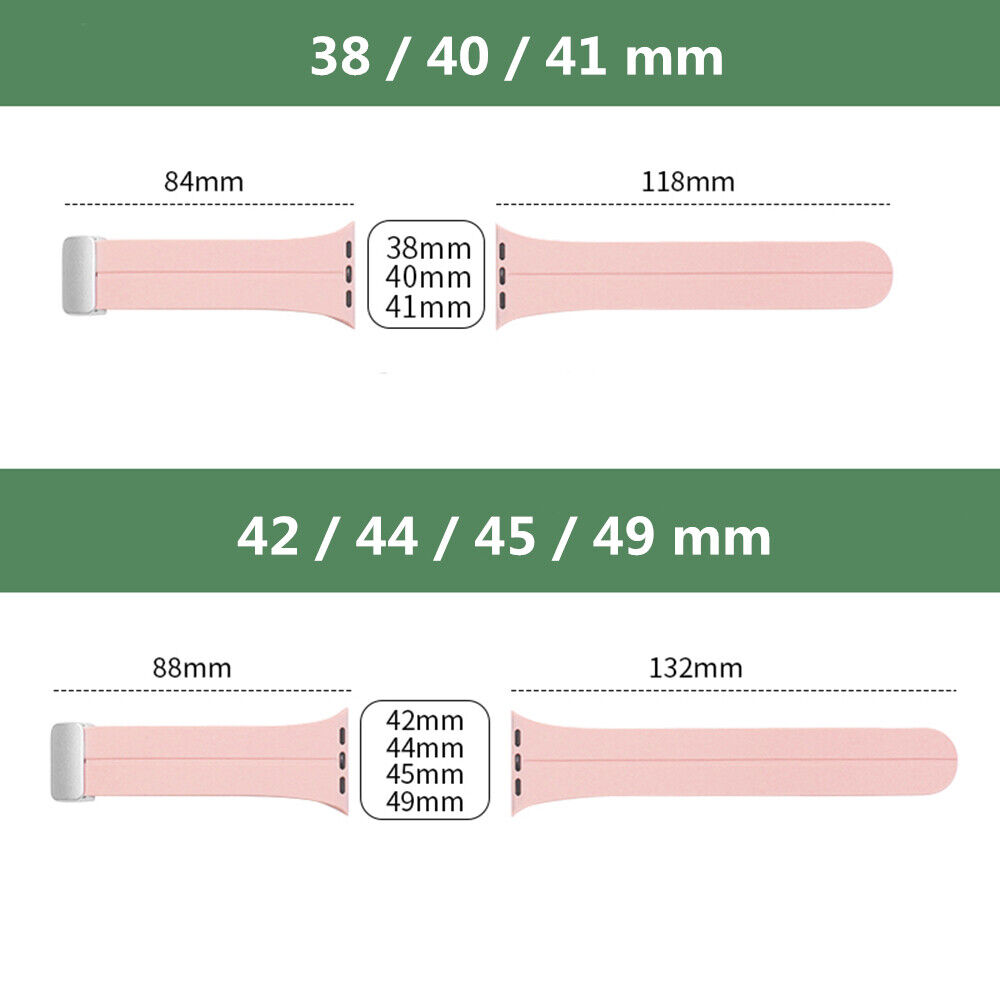 Strap For Apple watch ultra band 49mm 44mm 41mm 40mm 42mm 38mm 45mm Silicone Magnetic Bracelet iWatch Series 8 se 7 6 5 3 free shipping