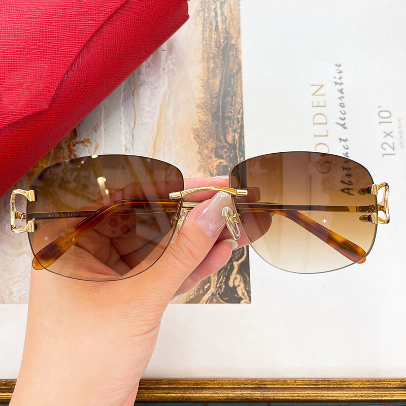 New Wire C Sunglasses Designer Carter Luxury Stylish Rimless Sun Glasses Cool Decoration Outdoor Shades Eyewear Gafas De Sol
New Wire C Sunglasses Designer Carter Luxury Stylish Rimless Sun Glasses Cool Decoration Outdoor Shades Eyewear Gafas De Sol