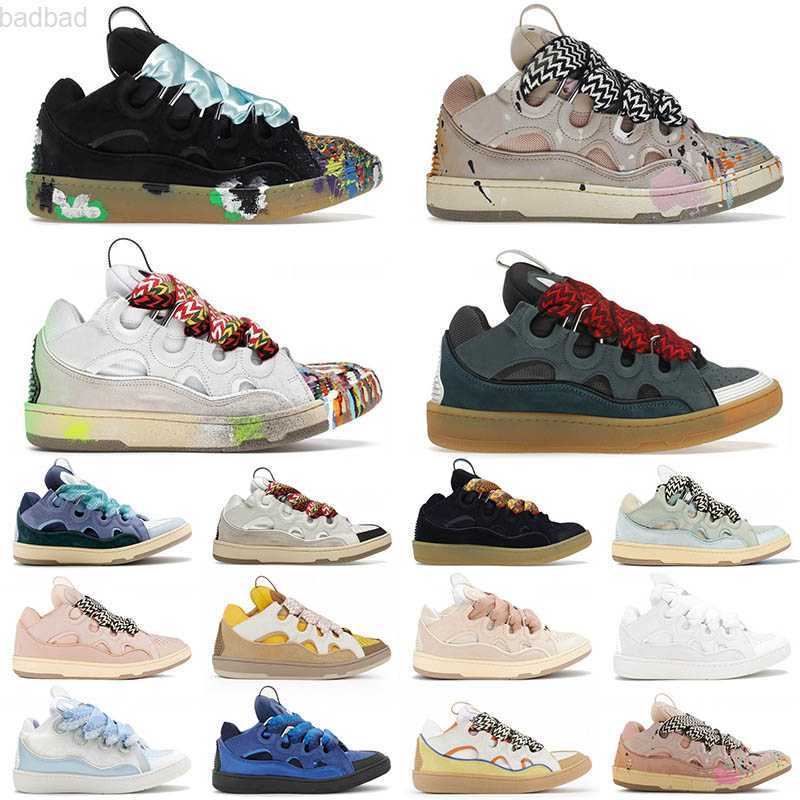 Designer Lanvins Dress Shoes Men Women Curb Clay Laceup Extraordinary Mesh Sneaker Embossed Leather Sneakers Calfskin Rubber Nappa platformsole
Designer Lanvins Dress Shoes Men Women Curb Clay Laceup Extraordinary Mesh Sneaker Embossed Leather Sneakers Calfskin Rubber Nappa platformsole