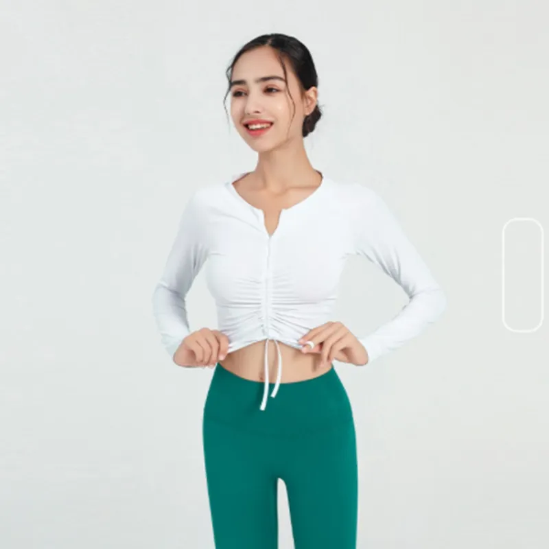 2022 new Alo yoga Top Autumn Winter Half Zipper Skinny Sports Long Sleeve Outdoor Slim Pilates Yoga Drawstring T-Shirt, 002
2022 new Alo yoga Top Autumn Winter Half Zipper Skinny Sports Long Sleeve Outdoor Slim Pilates Yoga Drawstring T-Shirt, 002